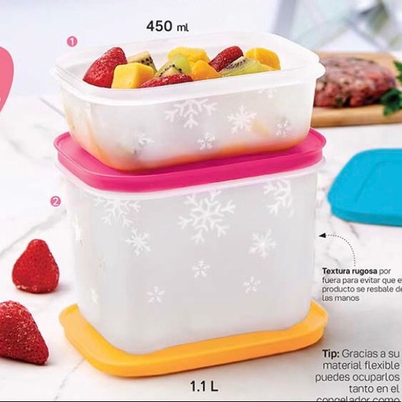 Tupperware Set of 2 Freeze It Starter Conteiner - Picture 4 of 8